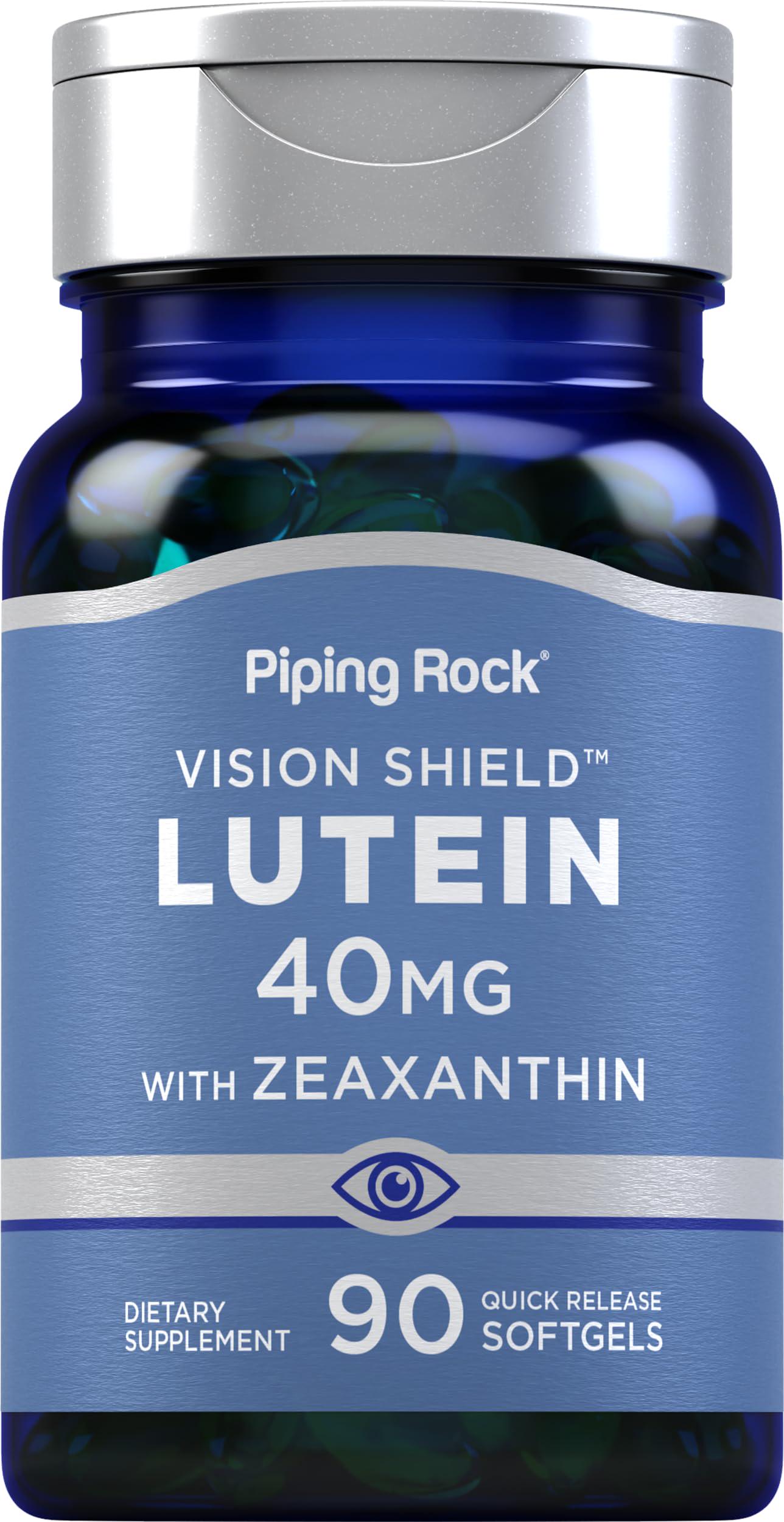 Лютеин и зеаксантин Piping Rock Lutein Zeaxanthin 40 mg 90 softgels