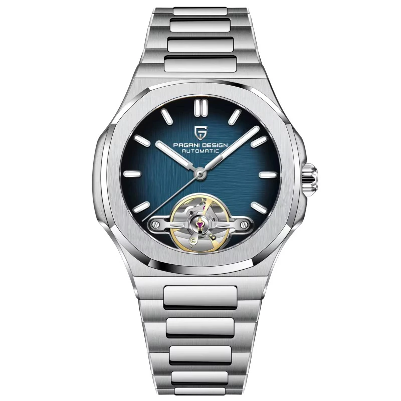Наручний годинник Pagani Design PD-YS025 Silver/Blue