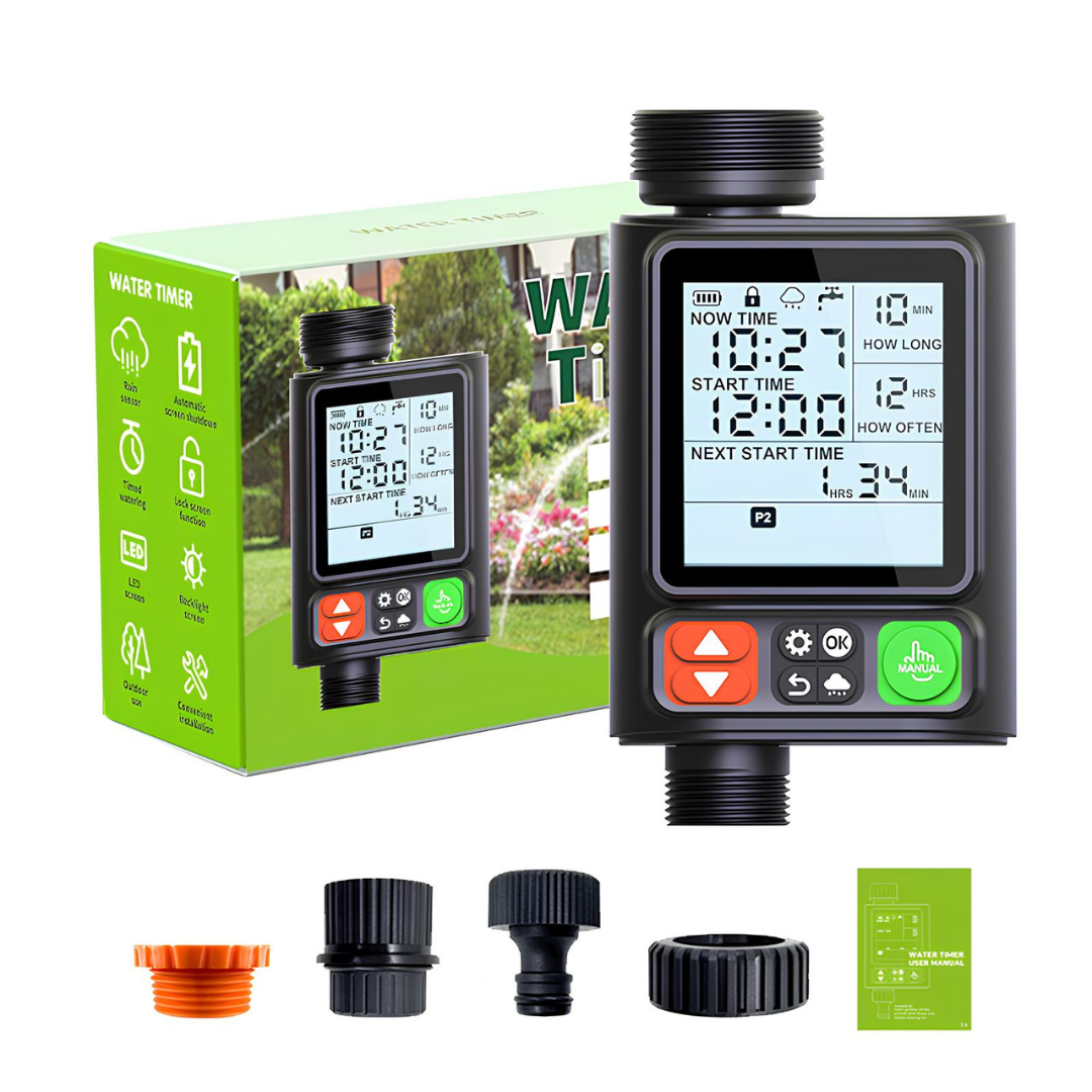 Таймер подачі води XON для поливу X344 Чорний (XWTDCS312401B 3497) - фото 10 Таймер подачі води XON для поливу X344 Чорний (XWTDCS312401B 3497) - фото 10