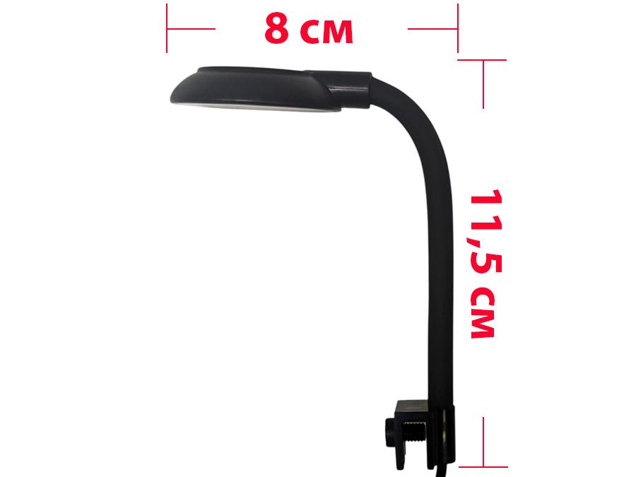 Світильник для акваріума світлодіодний гнучкий Aqua-Tech Flexible Full LED 5W Чорний (YC-P001SB) - фото 4