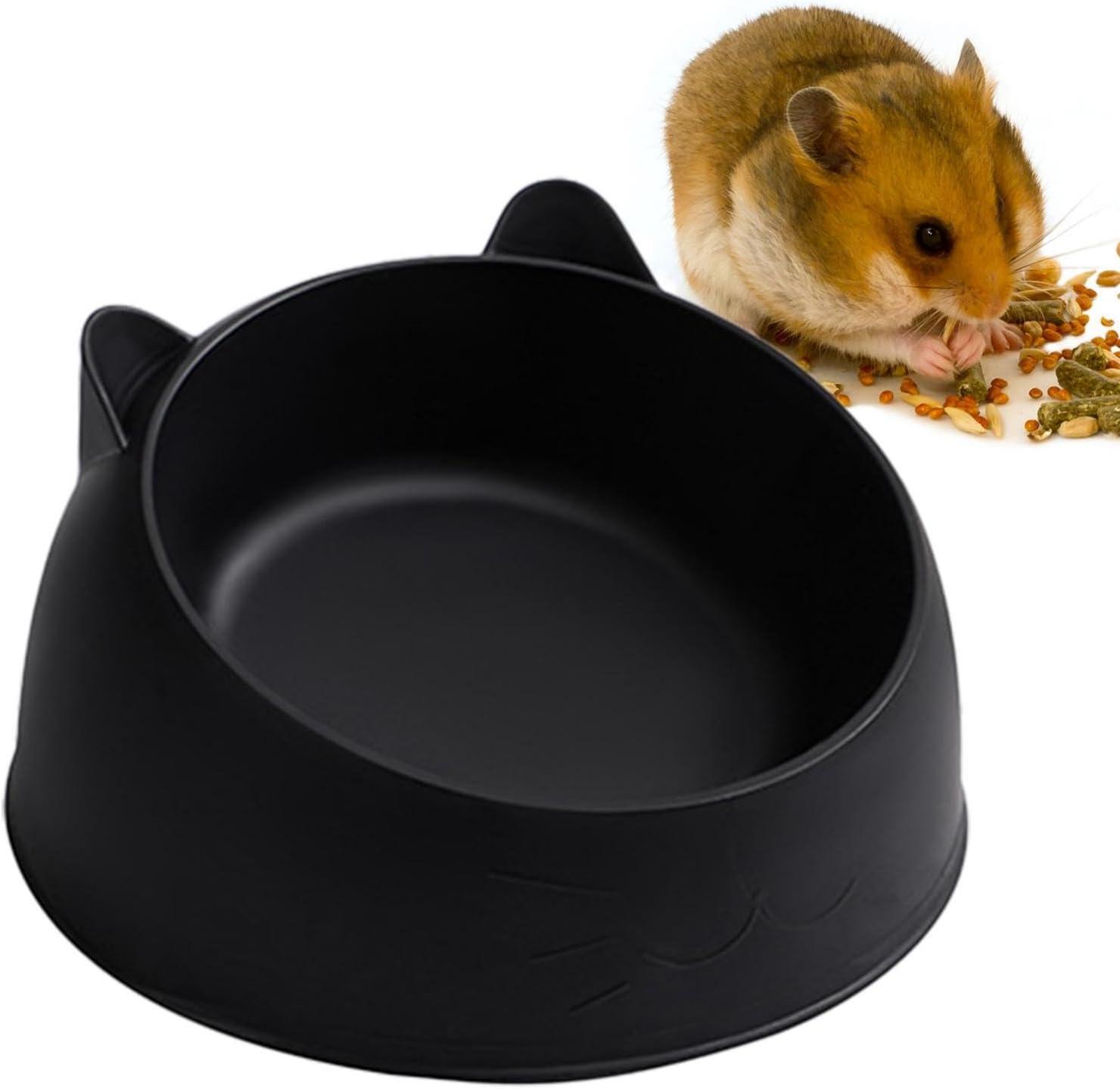 Миска для кормления кошек и грызунов устойчивая с ушками пластиковая 13x7 см Черный (D-0160) - фото 2 Миска для кормления кошек и грызунов устойчивая с ушками пластиковая 13x7 см Черный (D-0160) - фото 2