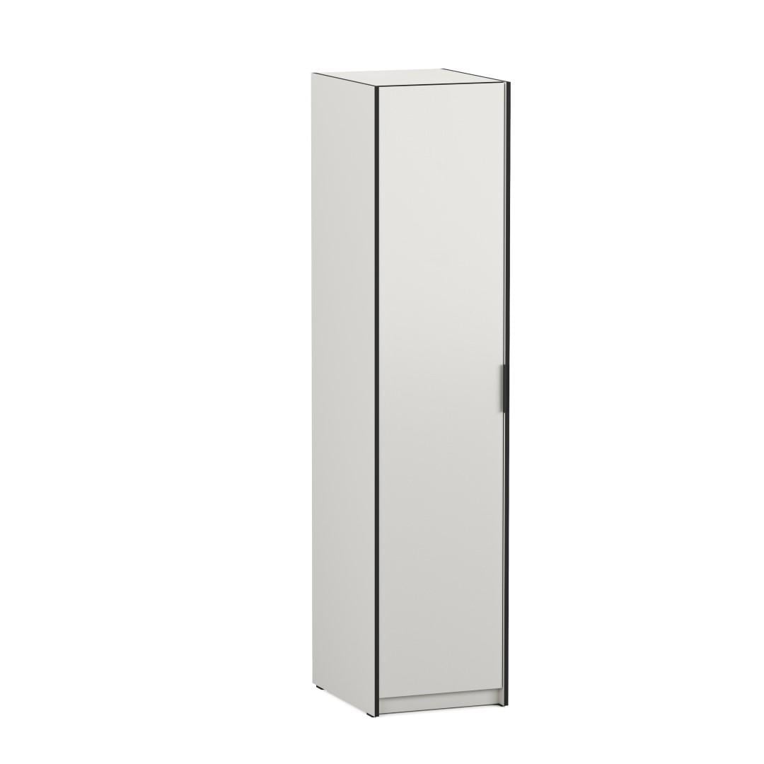 Шкаф-пенал с полками для одежды Moreli F-0013 Белый (F-0013-white)