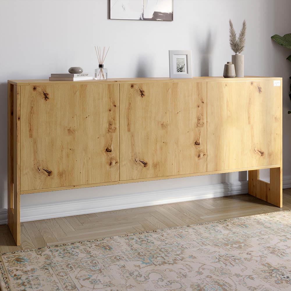 Комод Lion Нобу 2 с 3 дверями 160х34х80 см Дуб Артизан (000-000-1968)