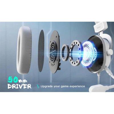 Навушники FIFINE H6 RGB 7.1 White (H6W) - фото 10 Навушники FIFINE H6 RGB 7.1 White (H6W) - фото 10