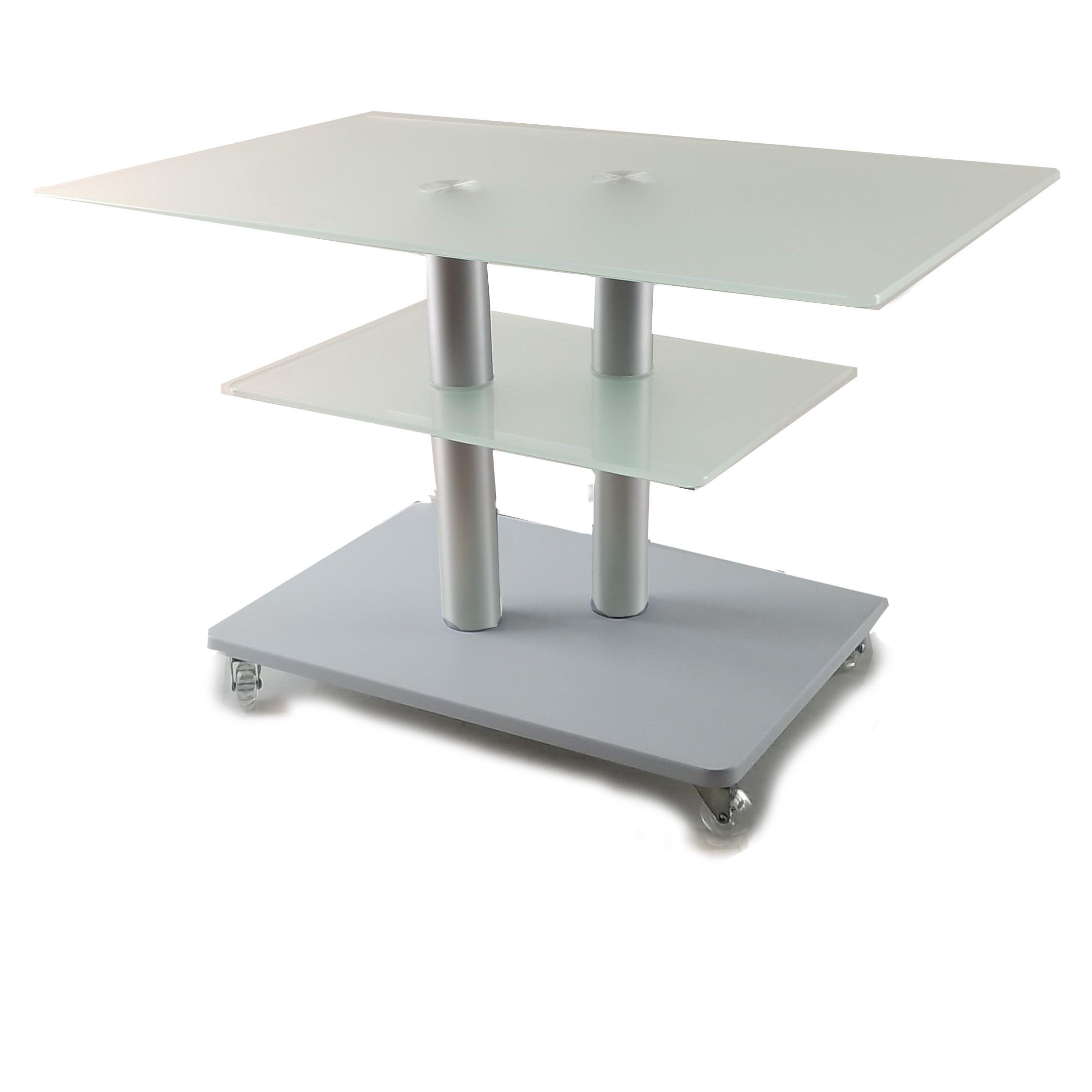 Стол журнальный стеклянный Commus Bravo Max P ss-white-2alm60 Белый (444820255) Стол журнальный стеклянный Commus Bravo Max P ss-white-2alm60 Белый (444820255)