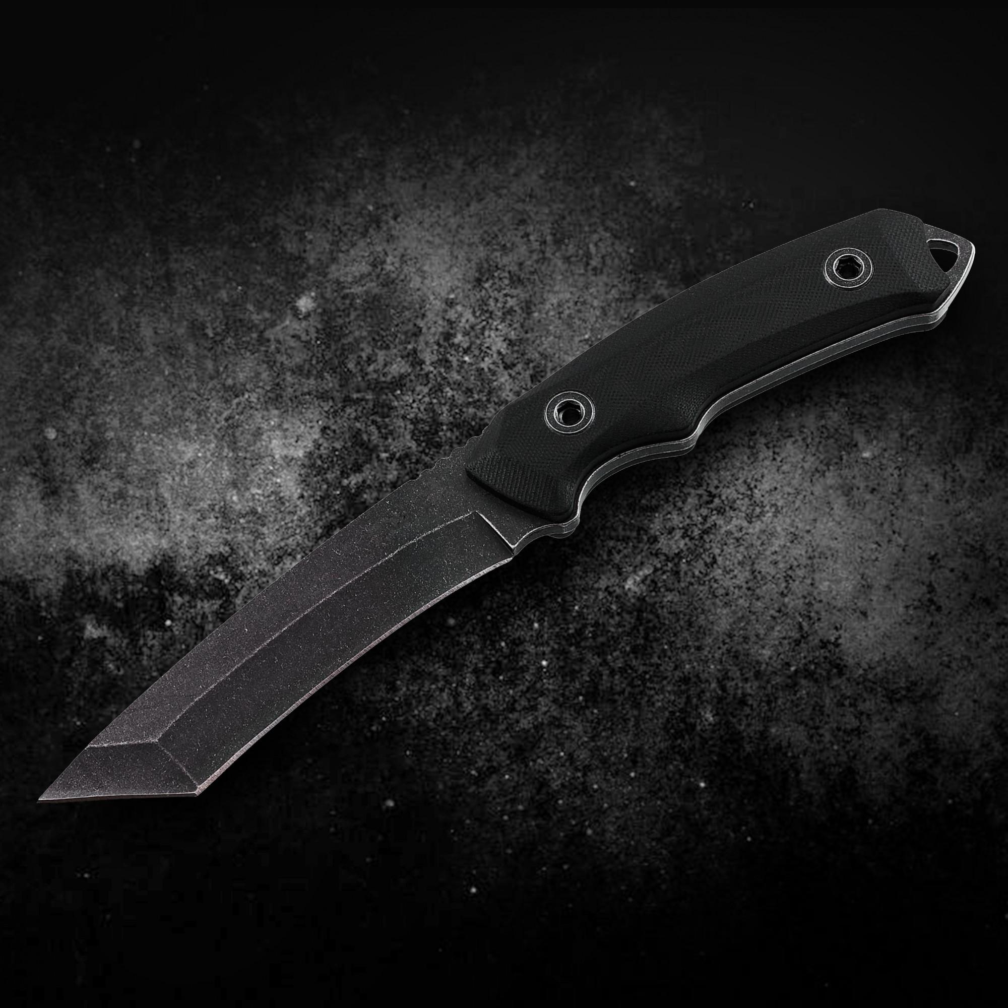 Ніж нескладаний ятаган танто клинок яструбиний дзьоб NF64 (24174676) - фото 6