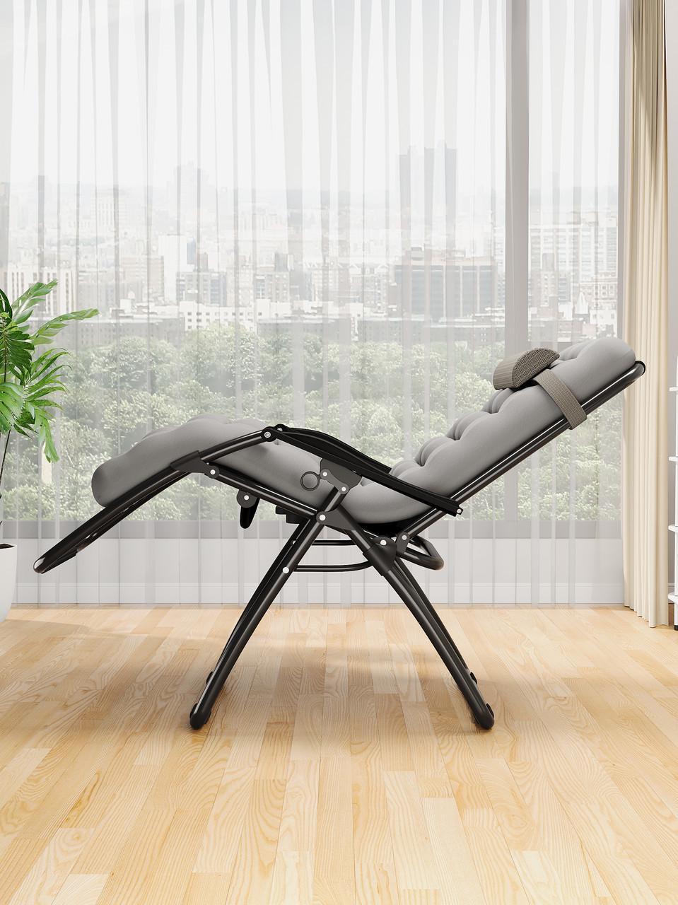 Крісло-шезлонг розкладне садове Zero Gravity WCG R-01 з матрацом (2761306590) - фото 6 Крісло-шезлонг розкладне садове Zero Gravity WCG R-01 з матрацом (2761306590) - фото 6