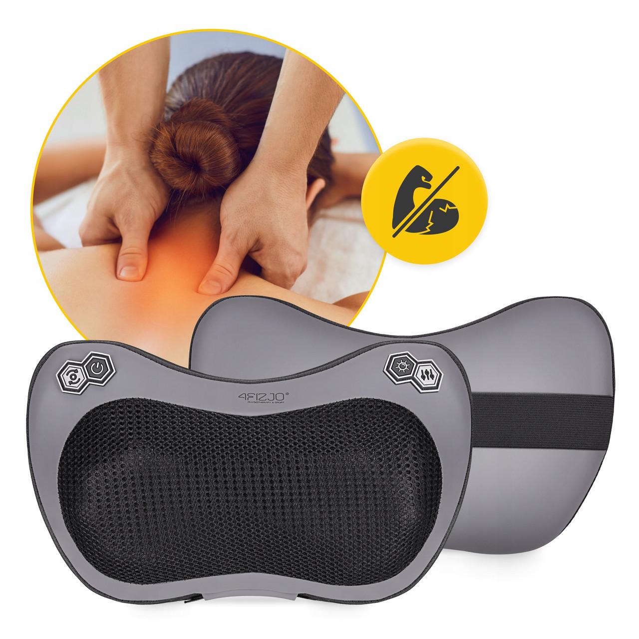 Подушка-масажер 4FIZJO Shiatsu Pro+ Black (P-5907739319159) - фото 9 Подушка-масажер 4FIZJO Shiatsu Pro+ Black (P-5907739319159) - фото 9