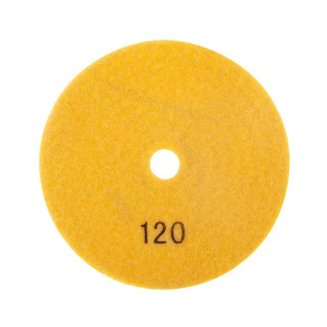 Круг алмазный шлифовальный Intertool гибкий на липучке 125 мм P120 (BT-0928)