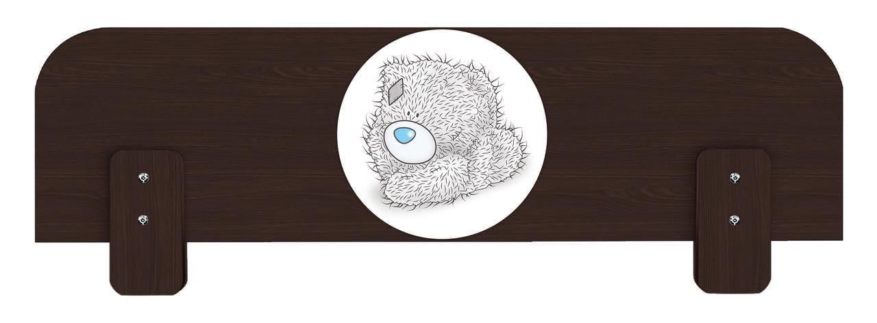 Бортик защитный МАКСИ-МЕбель для кровати Тедди под толщину боковой царги 22 мм Венге магия (12105)