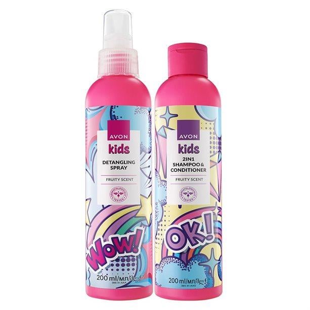 Набір дитячої косметики Avon Kids Floral Fruity для дівчаток з фруктовим ароматом 2 шт. (AV9805950)