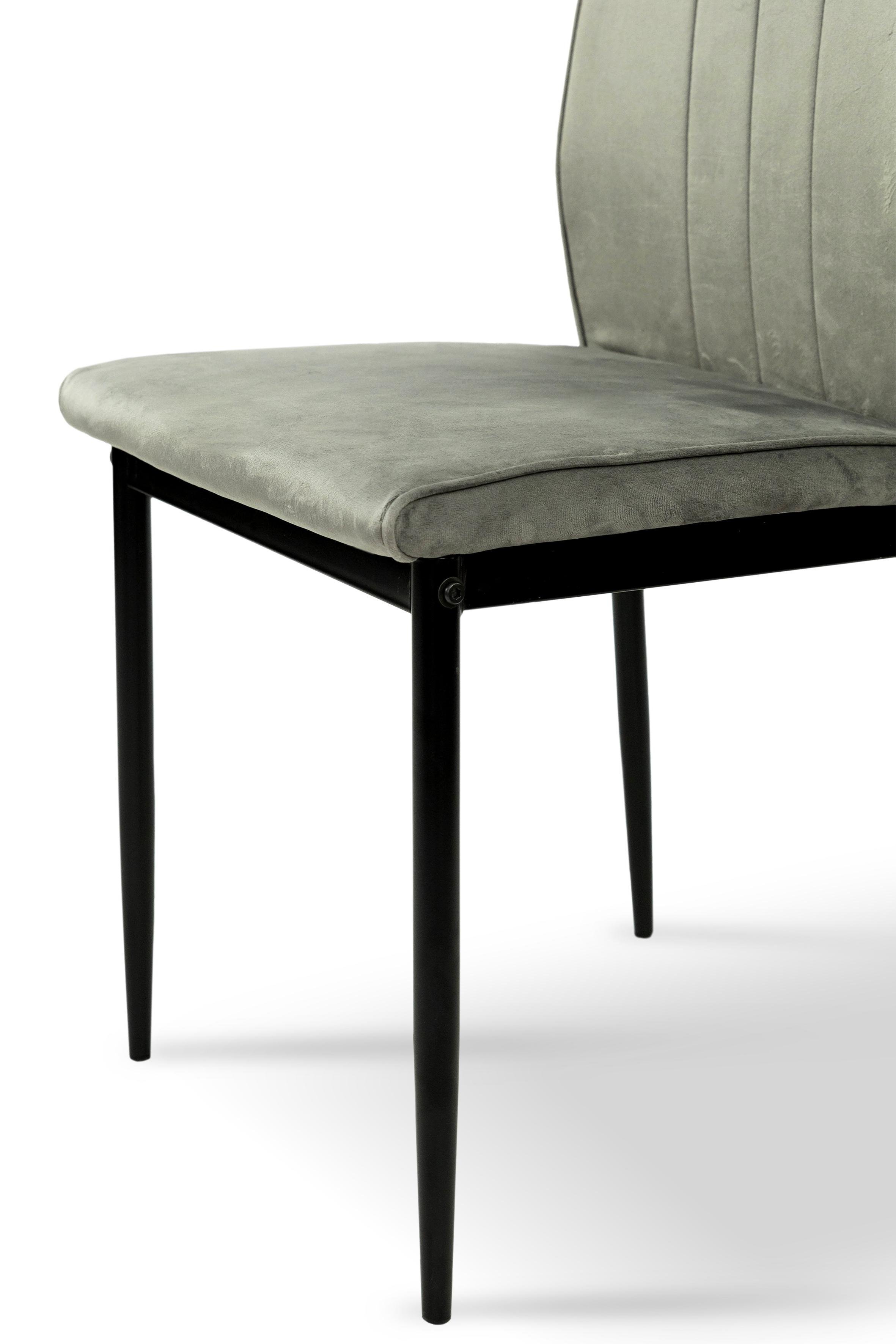 Стул для кухни и гостиной ГРЕЙС Рич 410х970х400 мм Черный/Серый (GAА0056269) - фото 6 Стул для кухни и гостиной ГРЕЙС Рич 410х970х400 мм Черный/Серый (GAА0056269) - фото 6