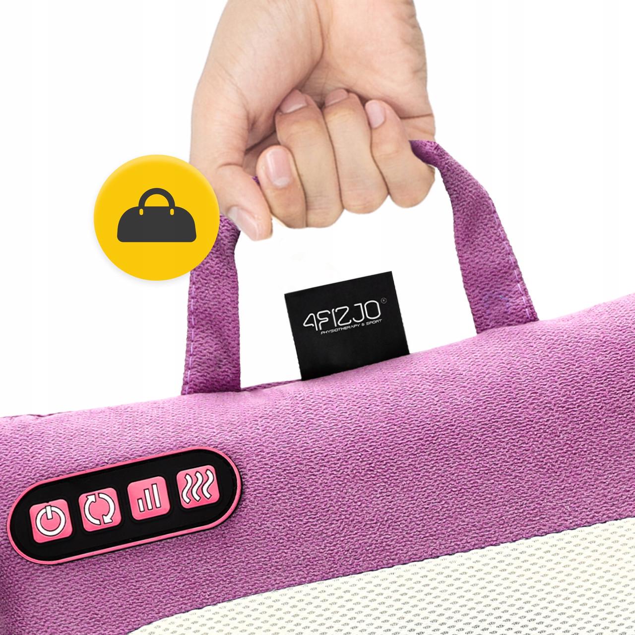 Подушка-массажер 4fizjo Shiatsu Lite Violet (P-5905973404129) - фото 8 Подушка-массажер 4fizjo Shiatsu Lite Violet (P-5905973404129) - фото 8