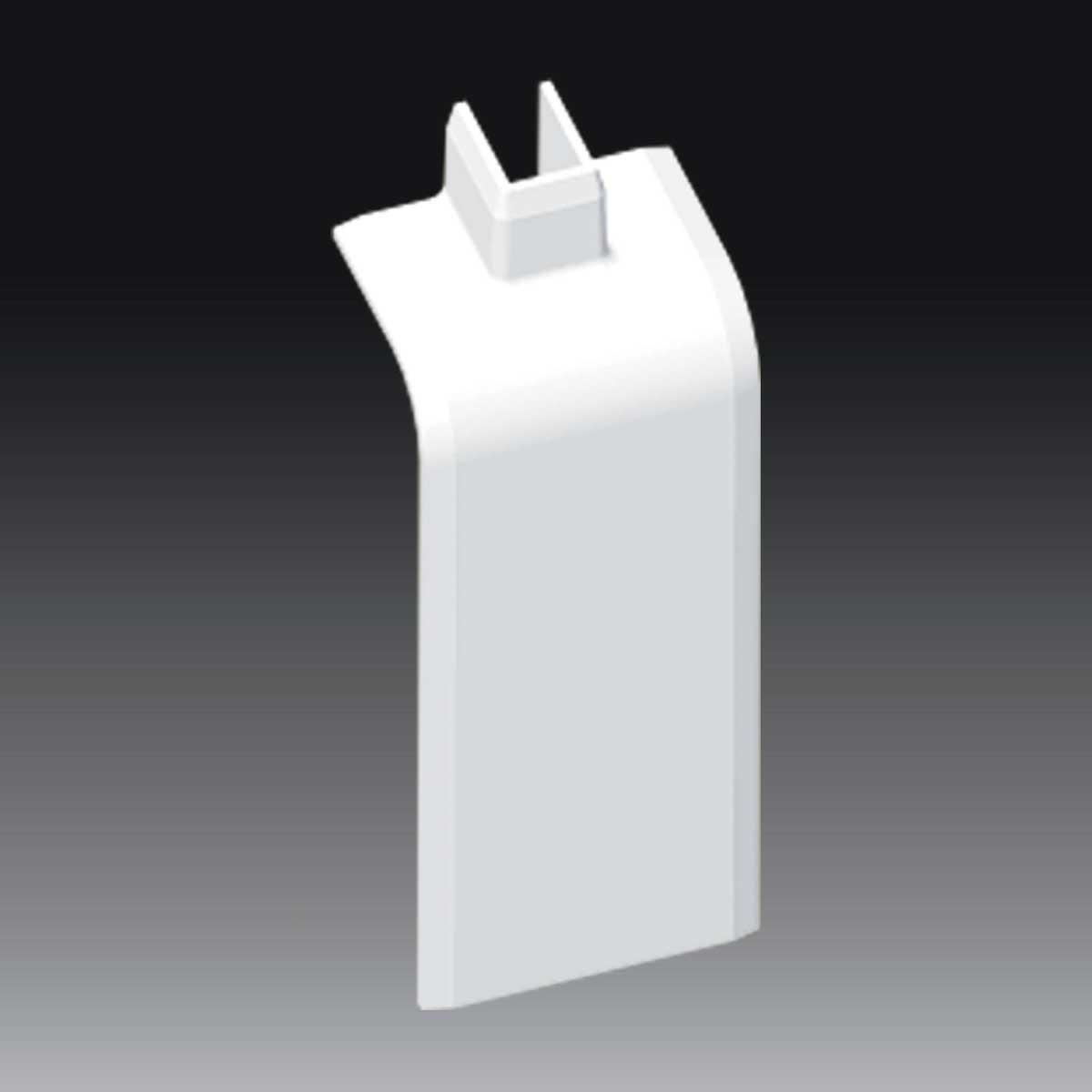 Т-переход KOPOS для плинтусного канала LP в LZ 15x12 ПВХ Белый (8824/41_HB)