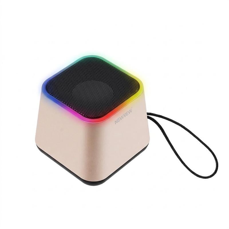 Портативна колонка NEWVEW NV-9203 RGB/BT/USB/TF/FM Gold (33695059) Портативна колонка NEWVEW NV-9203 RGB/BT/USB/TF/FM Gold (33695059)