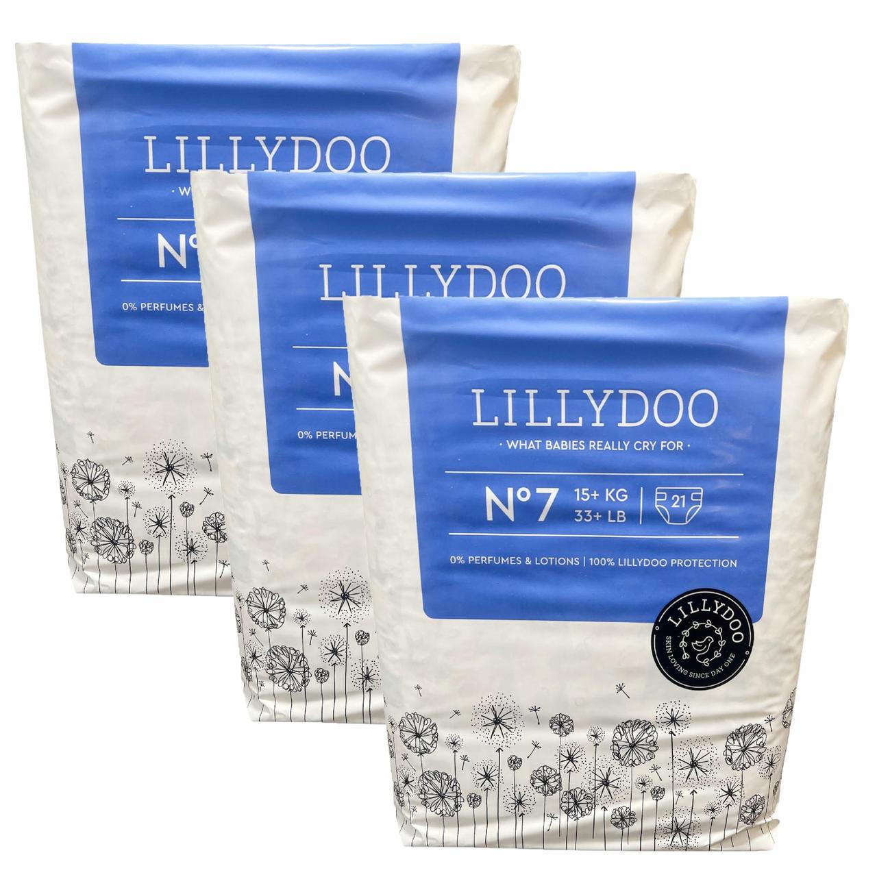 Підгузники LILLYDOO 7 XXL 15+ кг 63 шт. (2496196167)