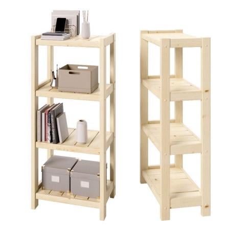 Стеллаж деревянный на 4 полки 1200x500x300 мм (2490388885) - фото 3