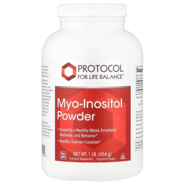 Микроэлемент Фолиевая кислота Protocol for Life Balance Myo-Inositol Powder 454 г/76 порций (23712894)