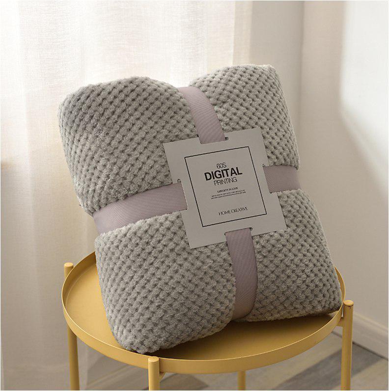 Плед на диван и кровать Cozy Touch LUX 150х200 см Сірий (PlaidCozy150Gray) Плед на диван и кровать Cozy Touch LUX 150х200 см Сірий (PlaidCozy150Gray)