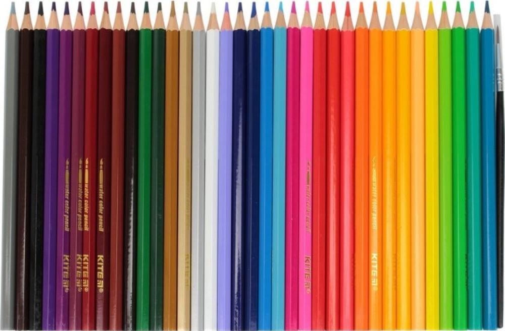 Олівці кольорові акварельні KITE Птахи 36 кольорів - фото 2 Олівці кольорові акварельні KITE Птахи 36 кольорів - фото 2
