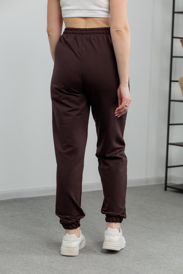 Спортивные штаны женские AKSAN XS Коричневый (21.908_brown_40(XS)) - фото 3 Спортивные штаны женские AKSAN XS Коричневый (21.908_brown_40(XS)) - фото 3