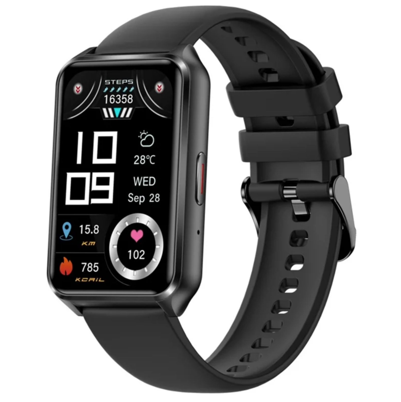 Смарт-часы Lige H37 PRO с тонометром Black