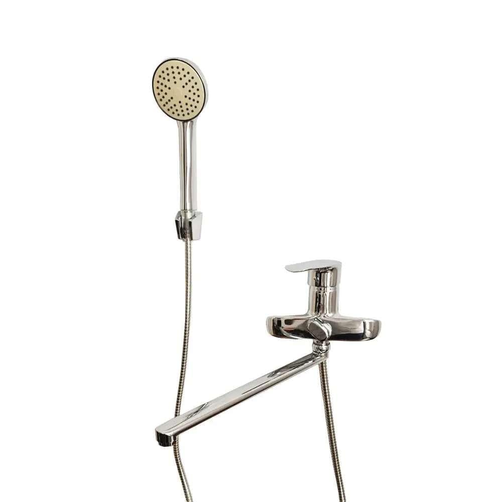 Смеситель для ванны Wezer NKS1-152 однорычажный с ручной лейкой Хром (SQ-1055227)