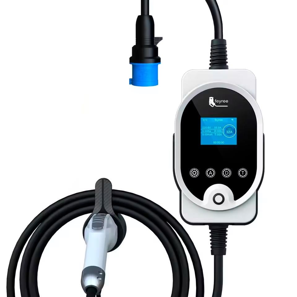 Зарядная станция Feyree 7 кВт 32A GB/T Master EV-M8 APP Wi-Fi (FY7-32-1PH-GB/T-M8)