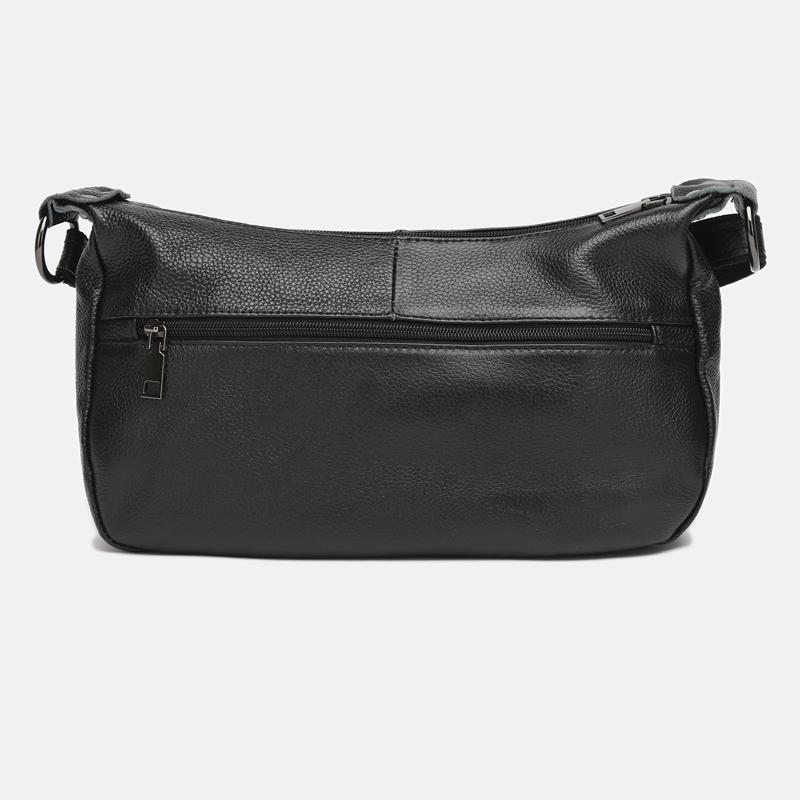 Жіноча сумка шкіряна Borsa Leather K1105 Чорний (15341717) - фото 3