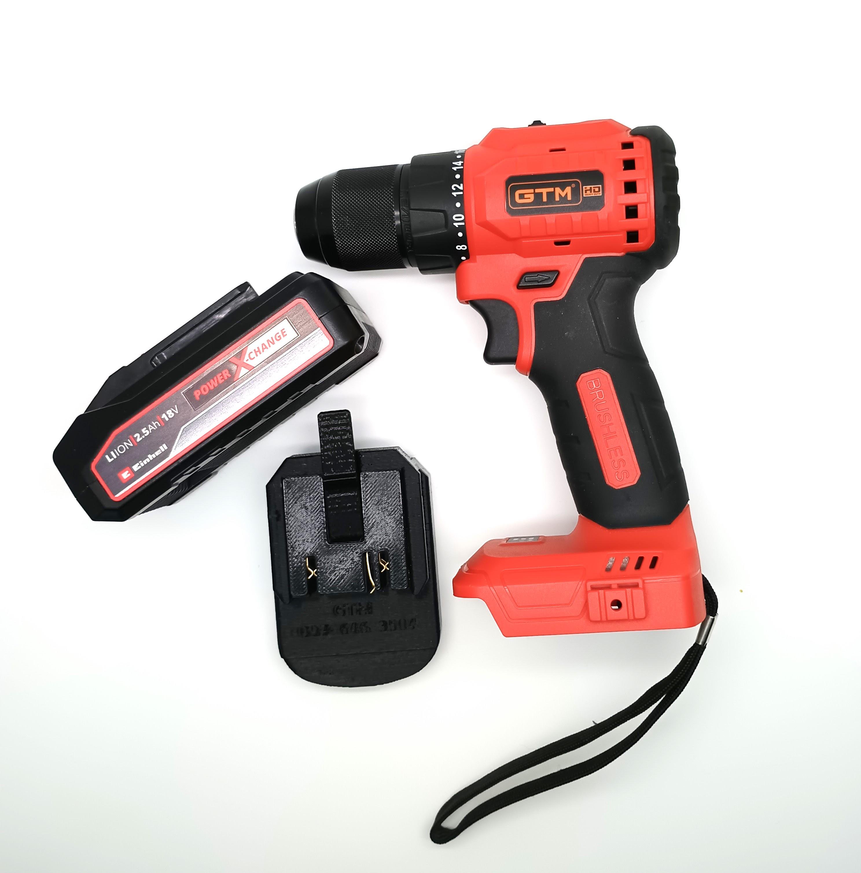 Адаптер для аккумуляторов Einhell на инструмент GTM - фото 3