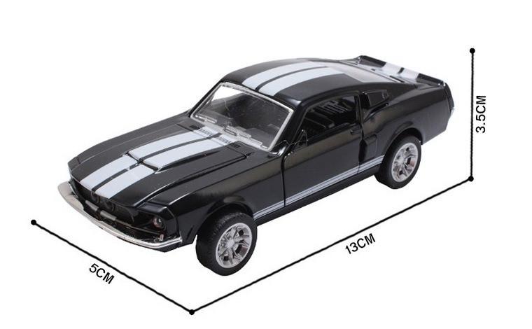 Модель автомобиля Ford Mustang. Игрушечная машинка Форд Мустанг 130х50х35 мм - фото 2 Модель автомобиля Ford Mustang. Игрушечная машинка Форд Мустанг 130х50х35 мм - фото 2