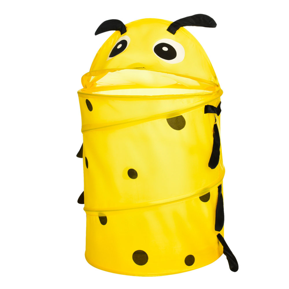 Корзина для игрушек Bambi Гусеница желтая 44х68 см (KY-157-Y-30)