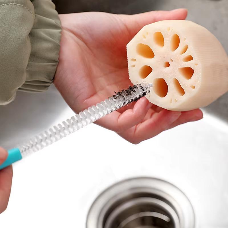 Набор ершиков кухонных для мытья бутылочек 2 шт. Голубой (2610823785) - фото 5 Набор ершиков кухонных для мытья бутылочек 2 шт. Голубой (2610823785) - фото 5