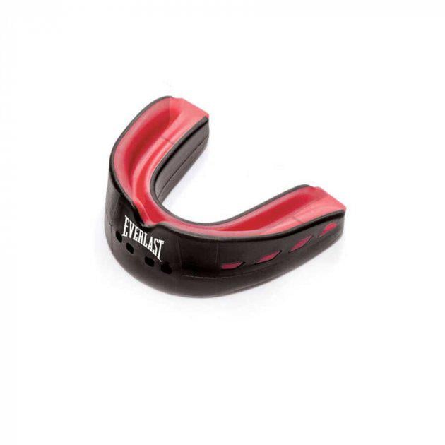 Капа для бокса Everlast Evershield DOUBLE MOUTH GUARD T UNI Красный/Черный (722431-71-84)