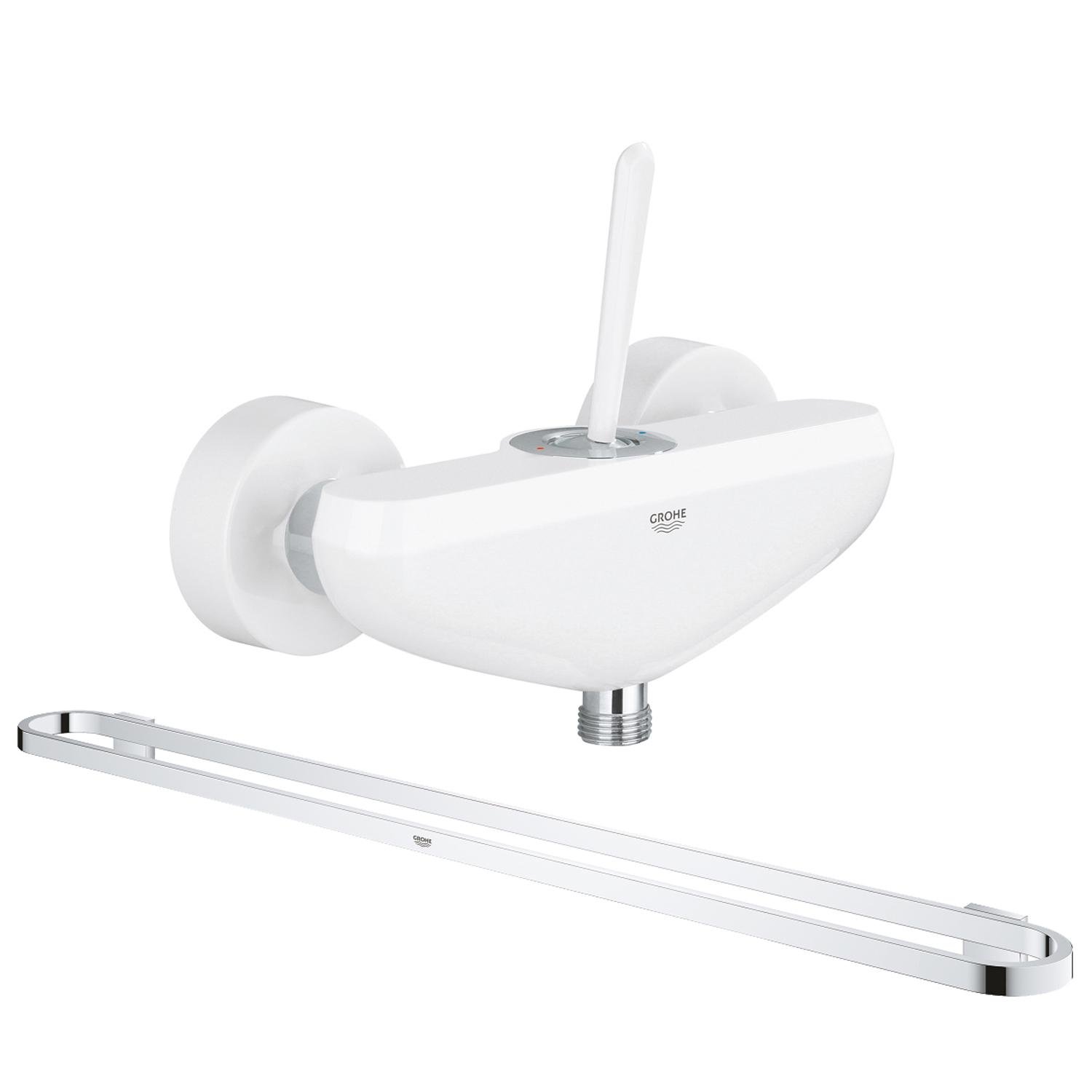 Набір Grohe змушувач для душу Eurodisc Joy 23430LS0 + тримач для ручників Selection 41058000 (5370573)