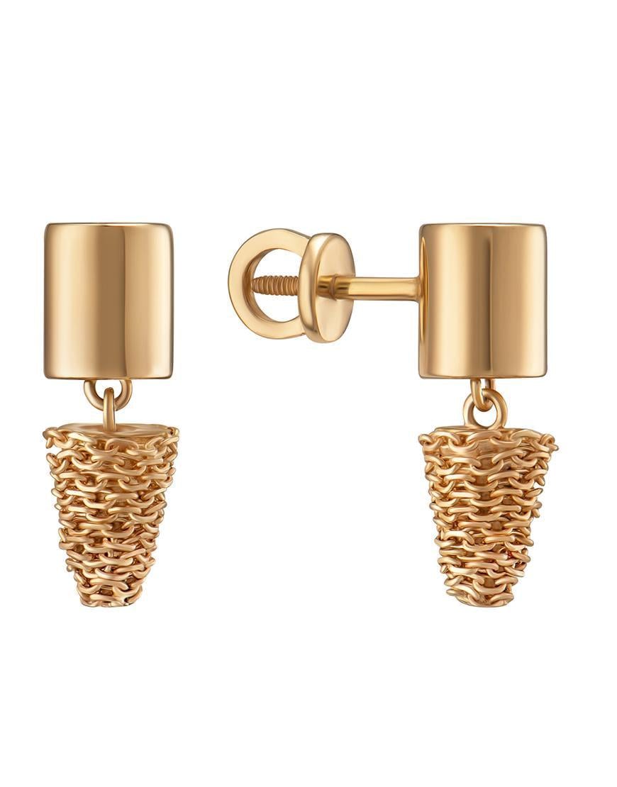 Моносережка жіноча Golden Rope four RIMMART JEWELRY золота One size Моносережка жіноча Golden Rope four RIMMART JEWELRY золота One size