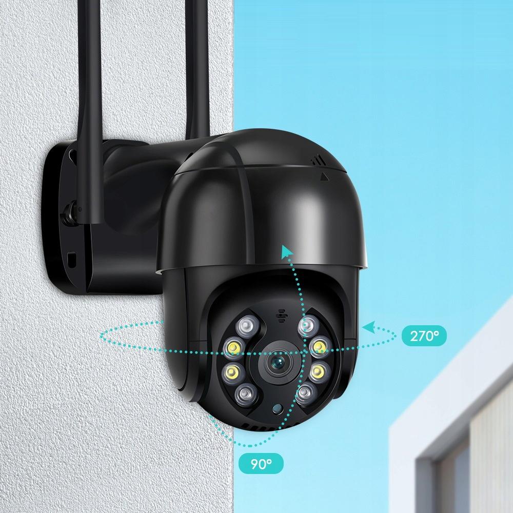 IP-камера вулична Wi-FI А8 4Mp Чорний (25507491) - фото 9