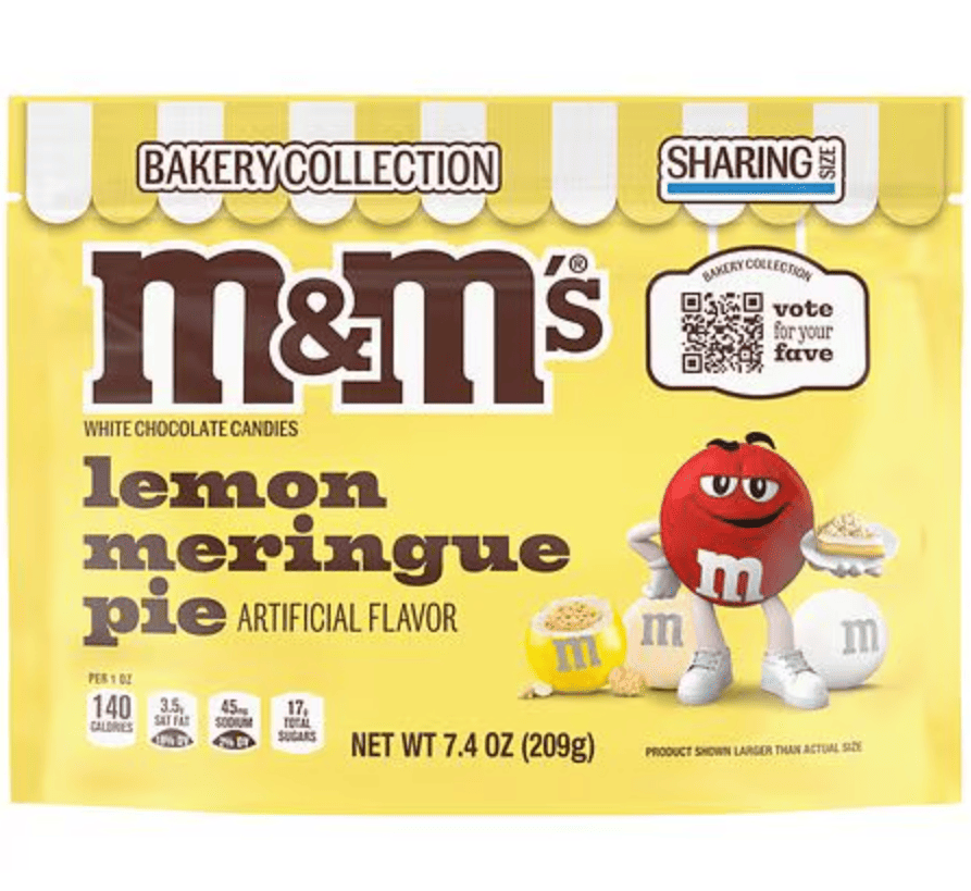 Драже M&M's Lemon Meringue Pie Bakery Collection 209 г (2996993599)