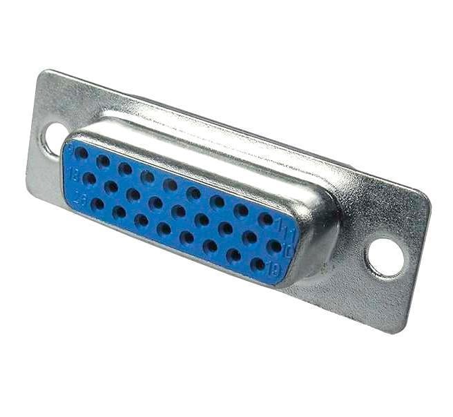 Разъем кабельный New Tide D-SUB гнездо 26-контактный под пайку высокой плотности трехрядный (000007473) - фото 2 Разъем кабельный New Tide D-SUB гнездо 26-контактный под пайку высокой плотности трехрядный (000007473) - фото 2