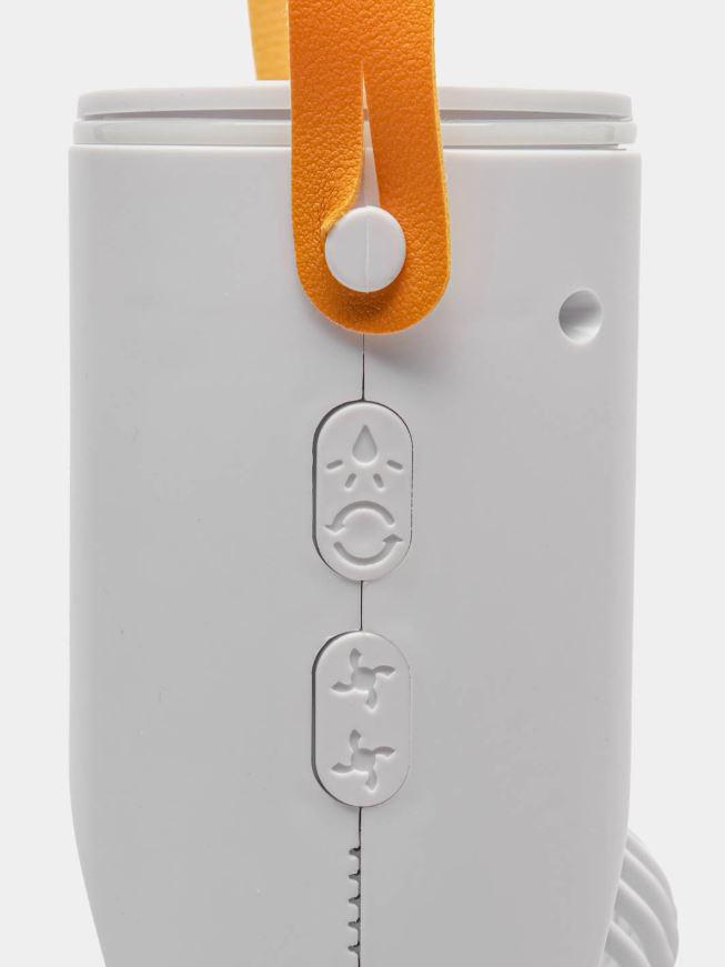 Настольный увлажнитель воздуха с двумя вентиляторами и LED подсветкой 280 мл White - фото 6 Настольный увлажнитель воздуха с двумя вентиляторами и LED подсветкой 280 мл White - фото 6