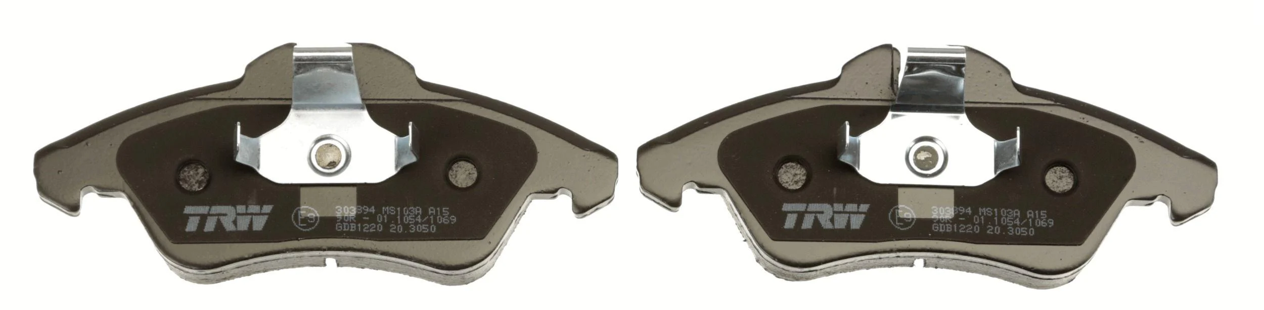 Комплект тормозных накладок для дисковых тормозов TRWGDB1220 (GDB1220)