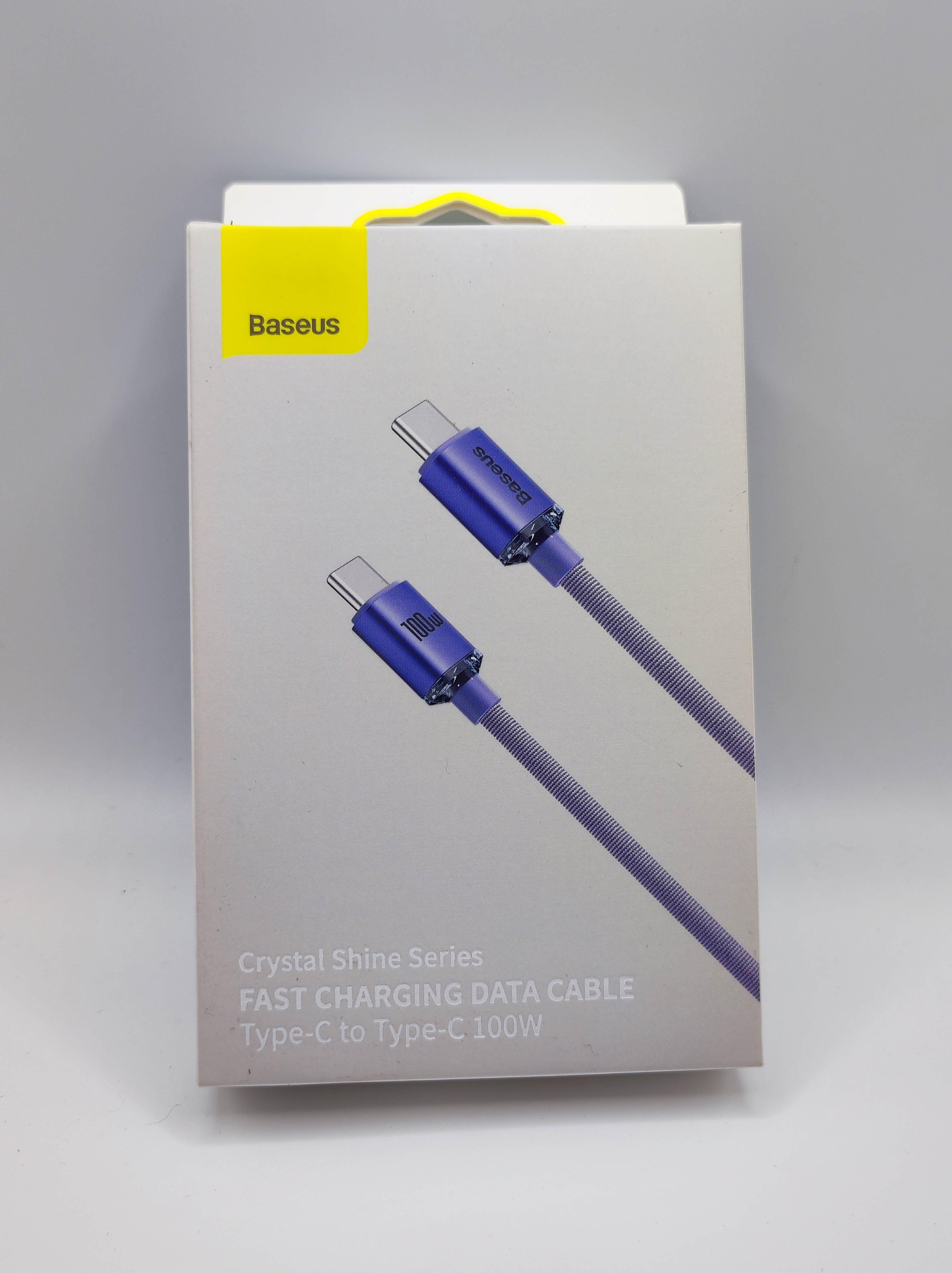 Кабель Baseus Crystal Shine Series Type-C to Type-C 100 W