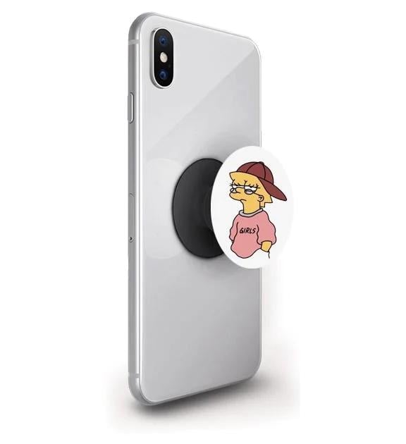 Попсокет для телефону PopSockets Сімсон молодша Чорний (pop275)