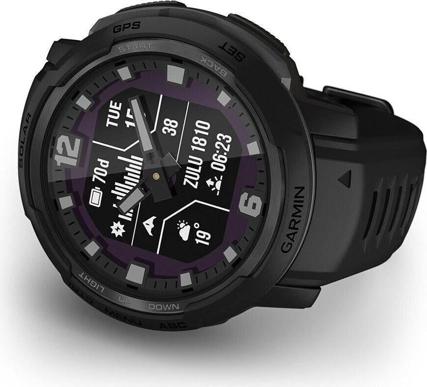 Смарт-годинник Garmin Instinct Crossover Solar Graphite (010-02730-11/01) Смарт-годинник Garmin Instinct Crossover Solar Graphite (010-02730-11/01)