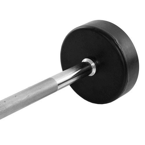 Штанга фиксированная прямая Rubber Coated Barbell Zelart TA-2685 20 кг Черный (58363066) - фото 4