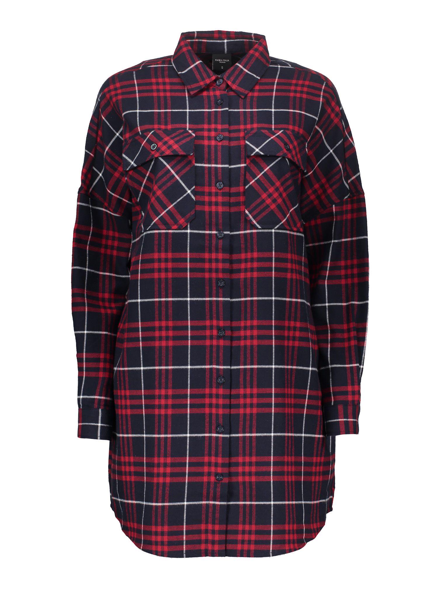 Сорочка жіноча Piazza Italia 47199 M Червоний - фото 5 Сорочка жіноча Piazza Italia 47199 M Червоний - фото 5