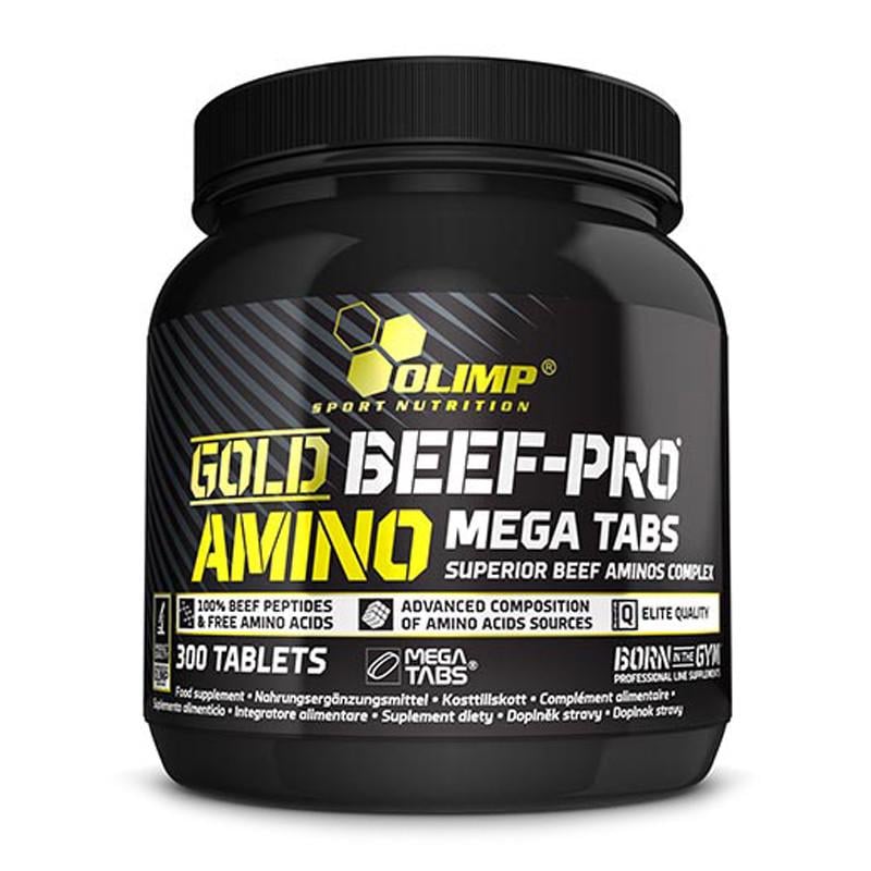 Комплексні амінокислоти Olimp Gold Beef-Pro Amino 300 капс. (06274-01)