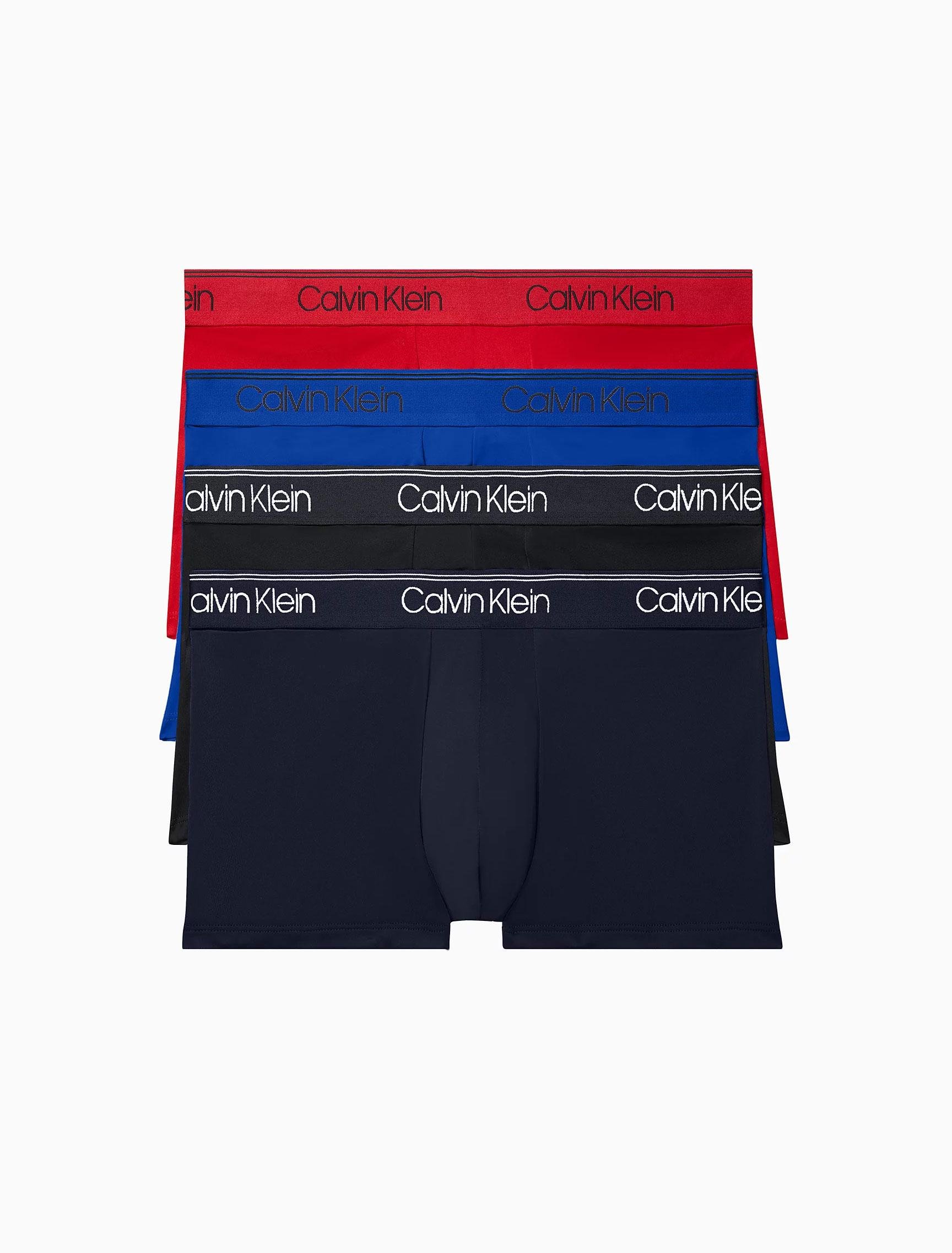 Набір трусів боксери Calvin Klein L 4 шт. Різнокольоровий (CK-123)