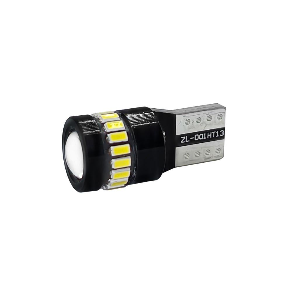 Лампа світлодіодна W5W T10-3014-16SMD+3030 1SMD Canbus біполярна 12V Білий