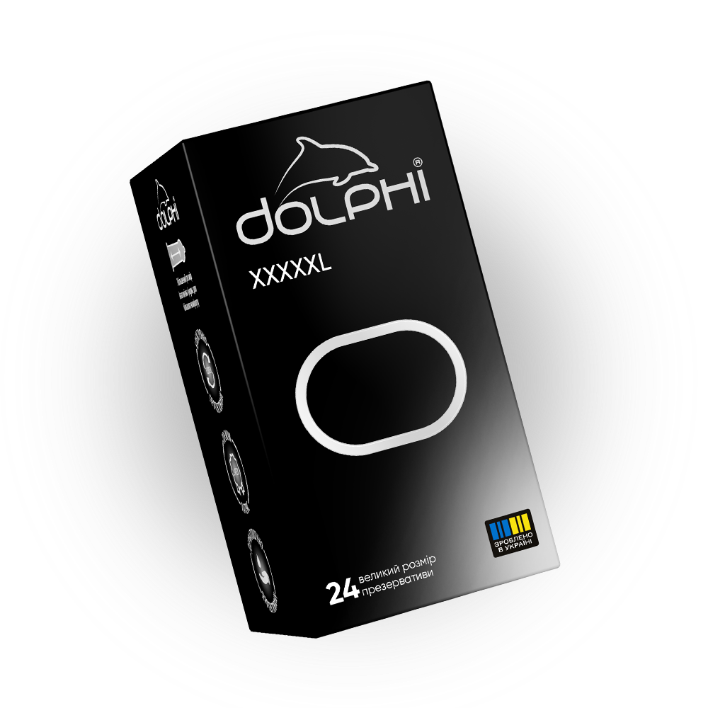 Презервативы Dolphi XXXXXL 24 шт. (000005110)